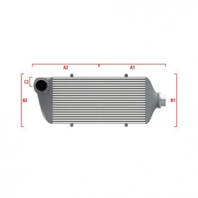 Performance custom intercooler Wagner по мярка 500мм x 300мм x 90мм