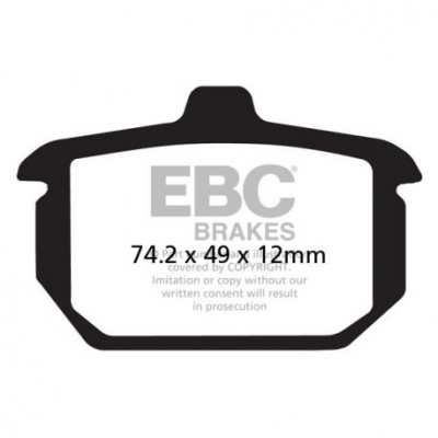 EBC Спирачни накладки FA078V