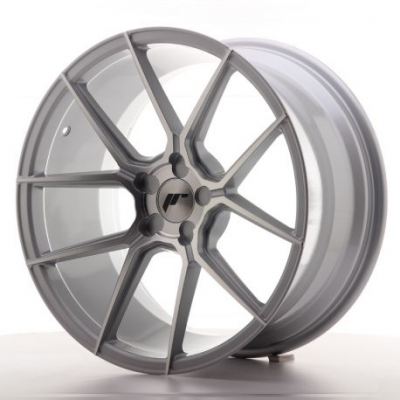 Japan Racing JR30 19x9,5 ET20-40 5H Blank Silver M