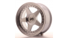 Japan Racing JR6 17x8 ET35 Blank Mach Silver