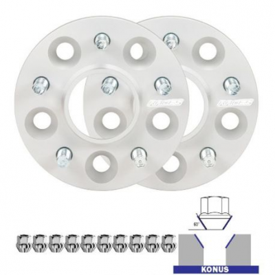 Комплект от 2бр фланци (болтове) за Volkswagen Crafter II (Typ SY/SZ) - 25mm, 6x205, 161