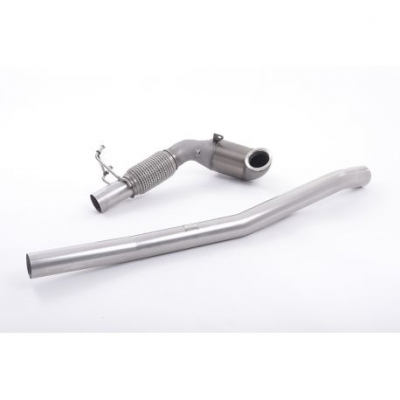 Чугунен Downpipe с оригинален катализатор Milltek Volkswagen Golf MK7 R 2014-2016