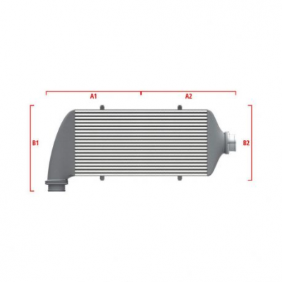 Competition custom intercooler Wagner по мярка 550мм x 400мм x 100мм