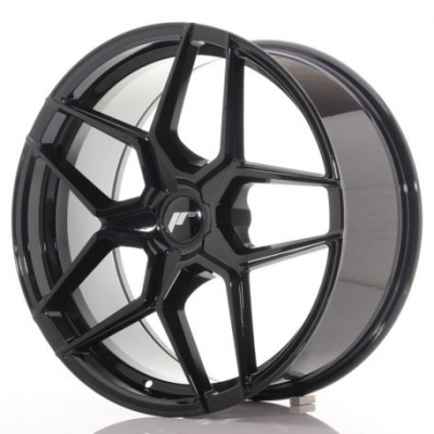 Japan Racing JR34 20x9 ET20-40 5H Blank Glossy Black