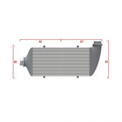 Competition custom intercooler Wagner по мярка 700мм x 300мм x 90мм