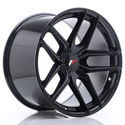 JR Wheels JR25 19x11 ET20-40 5H BLANK Glossy Black