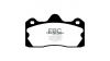 Задни спирачни накладки EBC Yellowstuff Street + Track DP4060R
