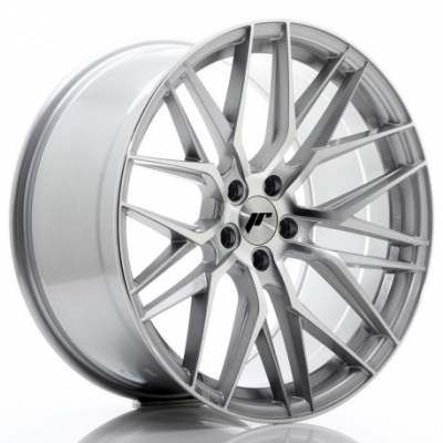 JR Wheels JR28 20x10 ET40 5x120 Silver Machined