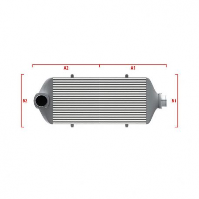 Competition custom intercooler Wagner по мярка 500мм x 400мм x 100мм