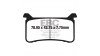EBC Спирачни накладки Sintered FA700HH