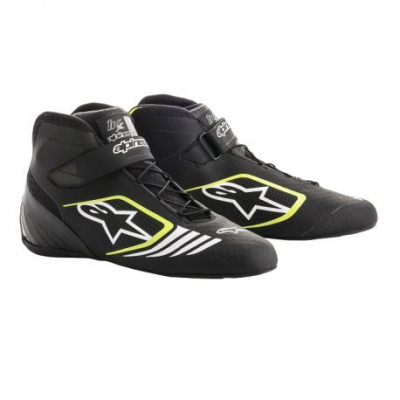 Races Shoes ALPINESTARS Tech-1 KX - Black/Yellow