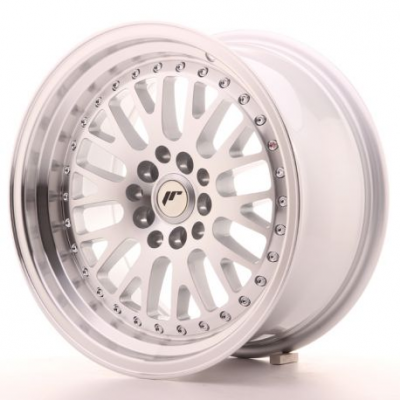 Japan Racing JR10 16x8 ET10 4x100/114 Machined Sil