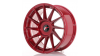 Japan Racing JR22 17x8 ET25-35 Blank Platinum Red