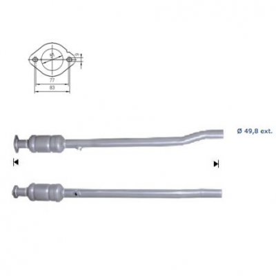 Magnaflow катализатор за AUDI SKODA VOLKSWAGEN