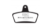 EBC Спирачни накладки Sintered FA623HH