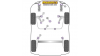 Powerflex Тампон за ауспух Skoda Roomster (2009 - 2015)