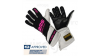 Състезателни ръкавици RRS Virage 2 FIA (външни шевове) розов