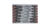 FORCE - 13PC T-SERIES COMBINATION SET TORX with a hole