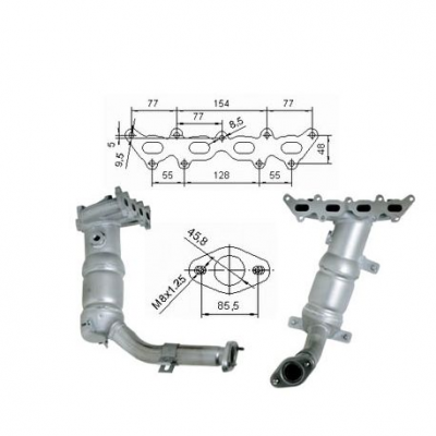 Magnaflow катализатор за FIAT