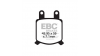 EBC Спирачни накладки Organic FA076