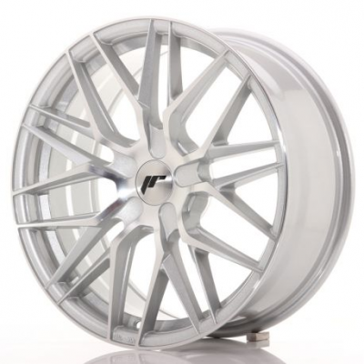 Japan Racing JR28 18x7,5 ET20-40 Blank Silver Machined Face