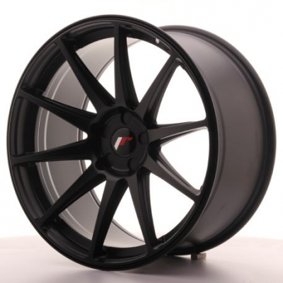 Japan Racing JR11 20x10 ET40 5H Blank Matt Black