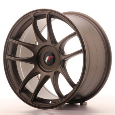 Japan Racing JR29 17x9 ET20-35 Blank Matt Bronze