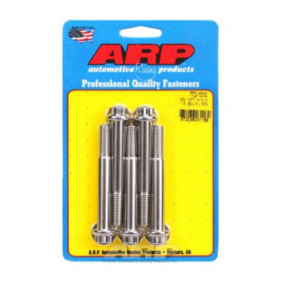 M10 x 1.50 x 80 12pt SS болтове (5бр )