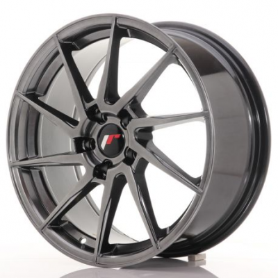 Japan Racing JR36 18x8 ET45 5x112 Hyper Black