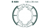 EBC Спирачни челюсти Grooved S620G