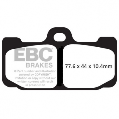 EBC Спирачни накладки EPFA EPFA295HH
