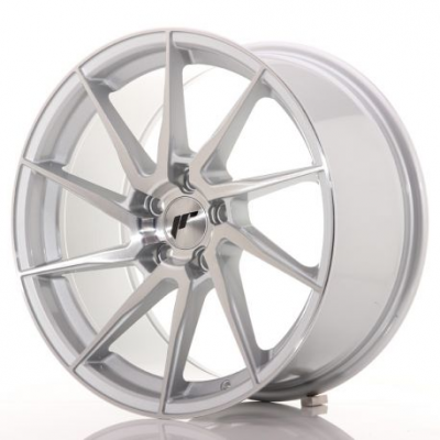 Japan Racing JR36 18x9 ET45 5x112 Brushed Silver