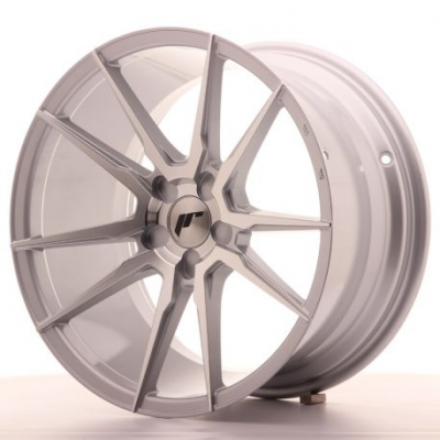 Japan Racing JR21 18x9,5 ET40 5H Blank Silver Mach