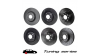 Задни спирачни дискове Rotinger Tuning series 20998, (2бр.)