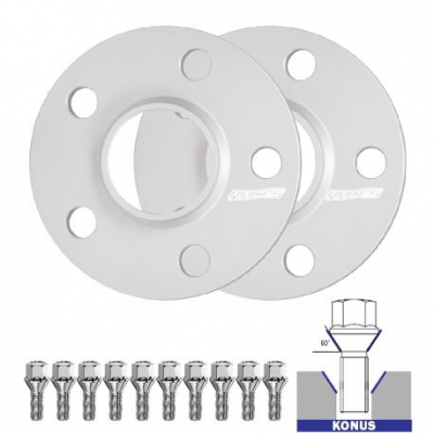 Комплект от 2бр фланци (дистанционни) за BMW 5 Series VI (F10/F11) - 25mm, 5x120, 72,6