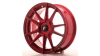 Japan Racing JR21 17x7 ET25-40 Blank Platinium Red