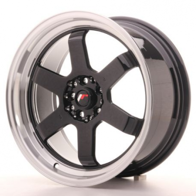 Japan Racing JR12 17x8 ET33 4x100/114 Gloss Black