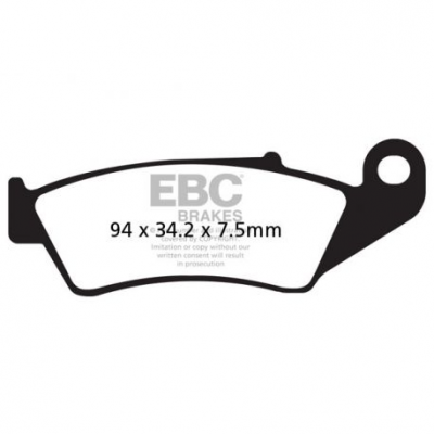 EBC Спирачни накладки Sintered FA185R
