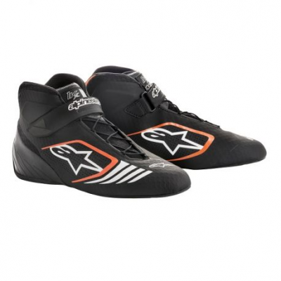 Races Shoes ALPINESTARS Tech-1 KX - Black/Orange