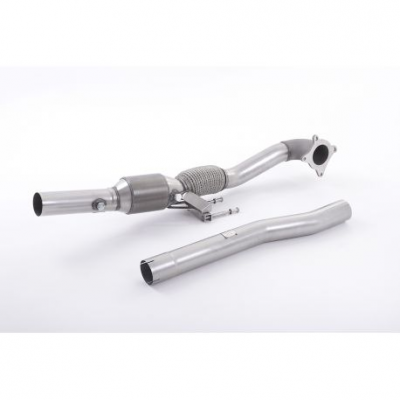 Уголемен Downpipe със спортен катализатор Milltek Audi TT Mk2 TTS quattro 2008-2014