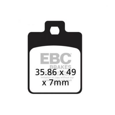 EBC Спирачни накладки Sintered SFA260HH
