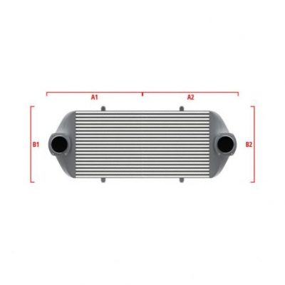 Competition custom intercooler Wagner по мярка 500мм x 400мм x 100мм