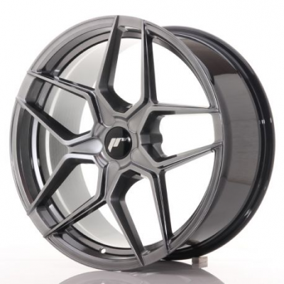 Japan Racing JR34 19x8,5 ET20-40 5H Blank Hyper Black