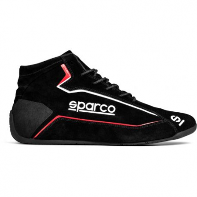 Състезателен обувки Sparco SLALOM+ FIA черно-червен
