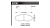 Накладки Hawk HB107V.620, Race, min-max 150°C-760°C