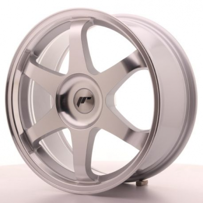 Japan Racing JR3 18x8 ET35-40 Blank Silver Machine