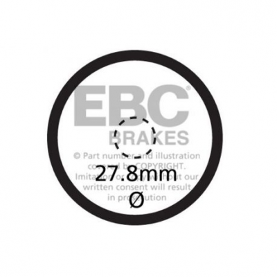 EBC Ръчна спирачка SFA621V