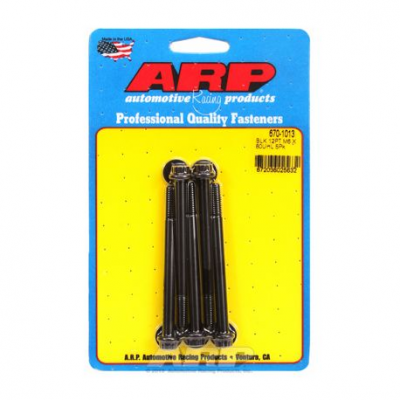 M6 x 1.00 x 80 12pt Черен Оксид болтове (5бр )