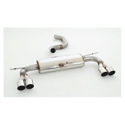Дуплексна Спортна изпускателна система заглушител VW Tiguan 4motion - ECE одобрено (971440D-X)