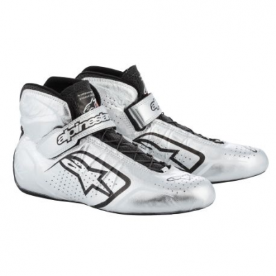 Races Shoes ALPINESTARS FIA Tech 1-Z - Silver/Black